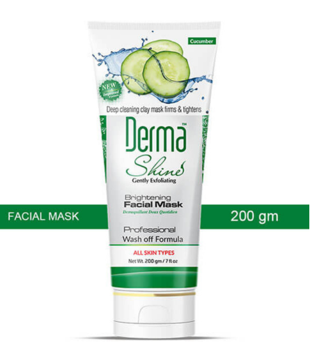 Derma Shine Hydrating Cucumber Facial Mask