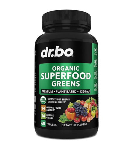 Dr.Bo Organic Superfood Greens & Fruit Supplements In Pakistan