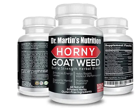 Dr Martin's Nutrition Horny Goat Weed Capsules