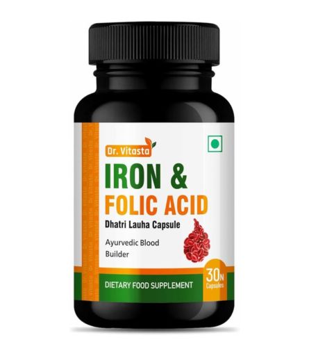 Dr Vitasta Iron & Folic Acid Capsules Price In Pakistan