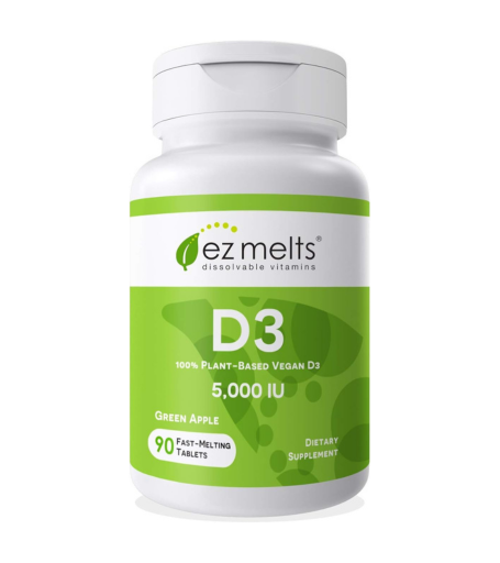 EZ Melts Dissolvable Vitamin D3 5000 IU Tablets In Pakistan