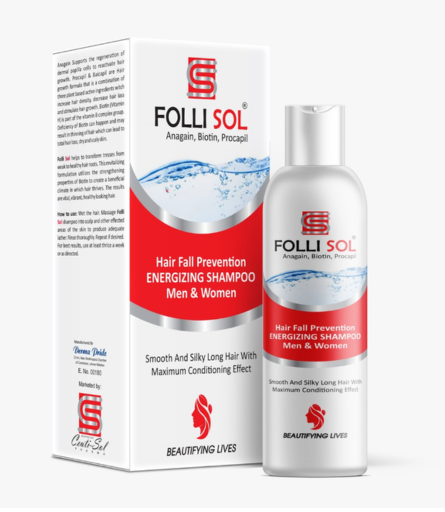 Folli Sol Hair Fall Prevention Energizing Shampoo