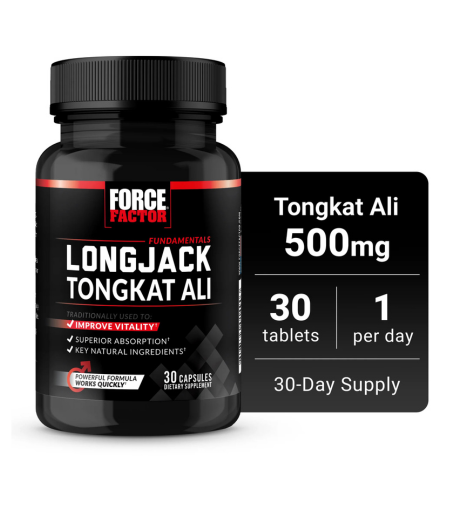 Force Factor Longjack Tongkat Ali 500mg Supplements In Pakistan
