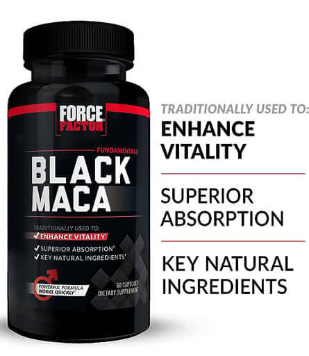 Force Factor Vitality Supplement for Men