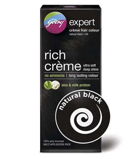 Godrej Expert Natural Black Hair Color Shampoo