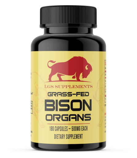 Grass Fed Bison Organs Capsule