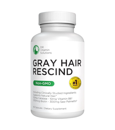 Gray Hair Rescind with Catalase Capsules in Pakistan