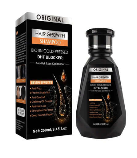 Hair Growth Shampoo Biotin Cold Pressed (DHT Blocker 250ml) Buy In ...