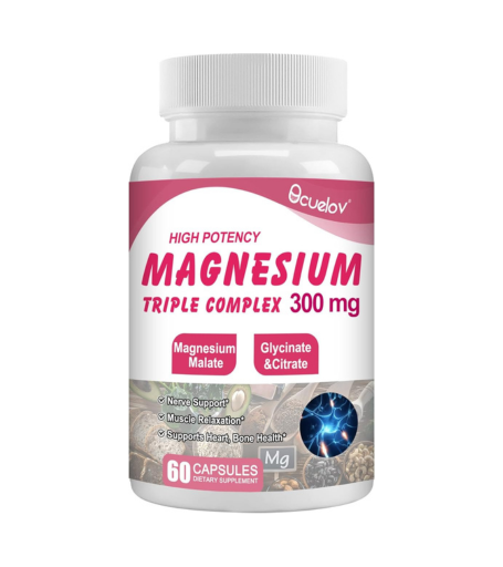 High Potency Magnesium Triple Complex 300mg Capsules In Pakistan