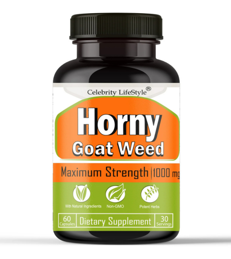 Horny Goat Weed Maximum Strength 1000mg Capsules In Pakistan