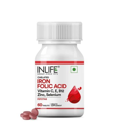 INLIFE Iron Folic Acid 60 Tablets Price In Pakistan