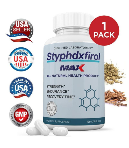 Justified Laboratories Styphdxfirol Max Capsules