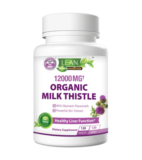 Lean Nutraceuticals Md Certified Organic Milk Thistle Capsules In Pakistan
