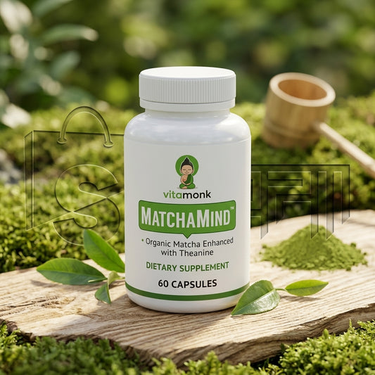 VitaMonk Low Dose Caffeine and Theanine Capsules In Pakistan