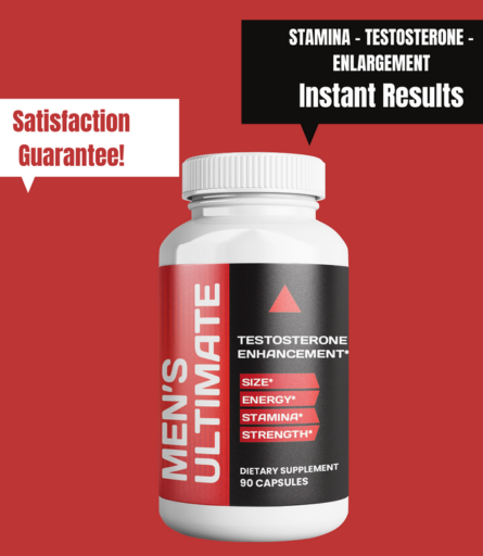 Men's Ultimate Testosterone Enhancements Capsules