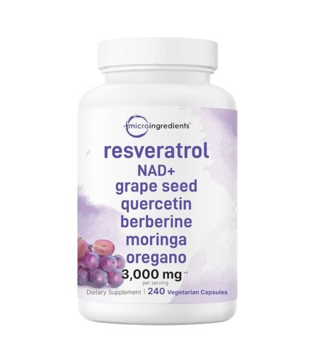 Micro Ingredients 11 in 1 Resveratrol NAD Complex In Pakistan