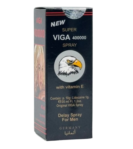 NEW Super Viga 400000 Delay Spray