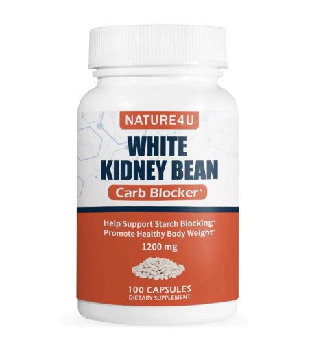 Nature4U White Kidney Bean Extract 1200 mg Capsules In Pakistan