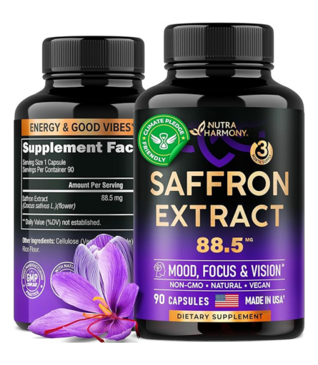 Nutra Harmony Saffron Extract Supplement