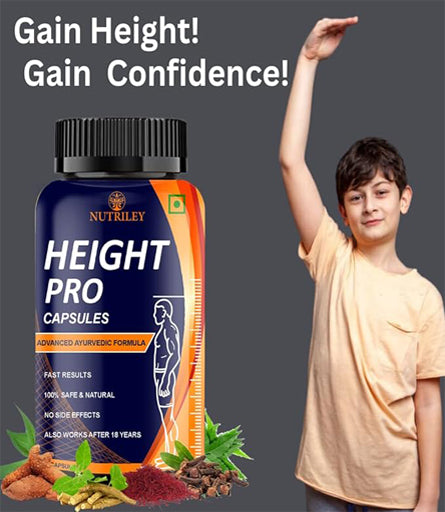 Nutriley Height Pro Capsule Price In Pakistan