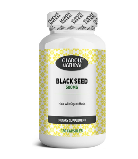 Oladole Natural Black Seed 500mg Capsules