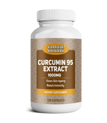 Oladole Natural Curcumin 95 Extract Supplements