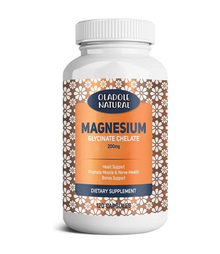 Oladole Natural Magnesium Glycinate Chelate Capsules