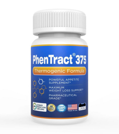 PhenTract 375 Diet Pills Thermogenic Formula Capsules In Pakistan