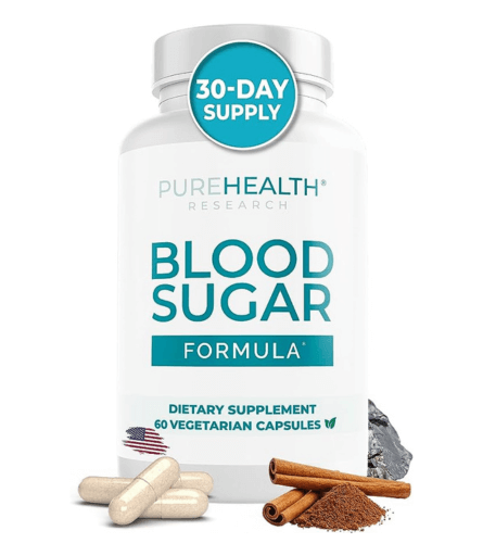 Pure Health Blood Sugar Formula Supplement