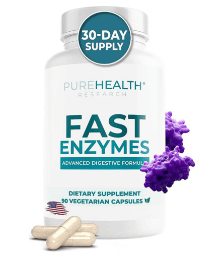 Pure Health Fast Enzymes Digestive Formula