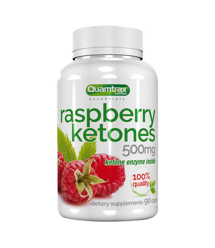 Quamtrax Raspberry Ketones 500mg Capsules