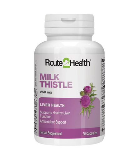 Route 2 Health Milk Thistle 250mg Capsule