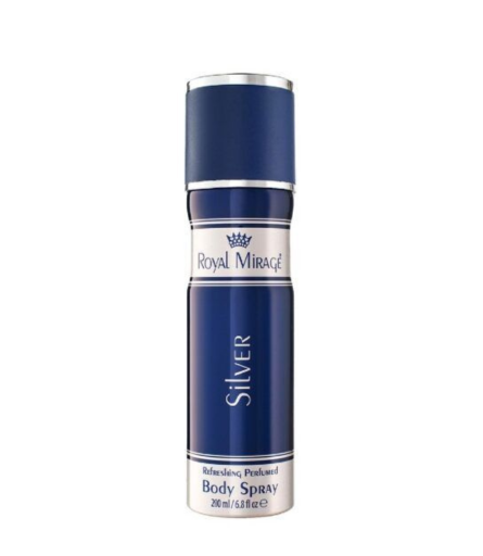 Royal Mirage Silver Perfumed Body Spray