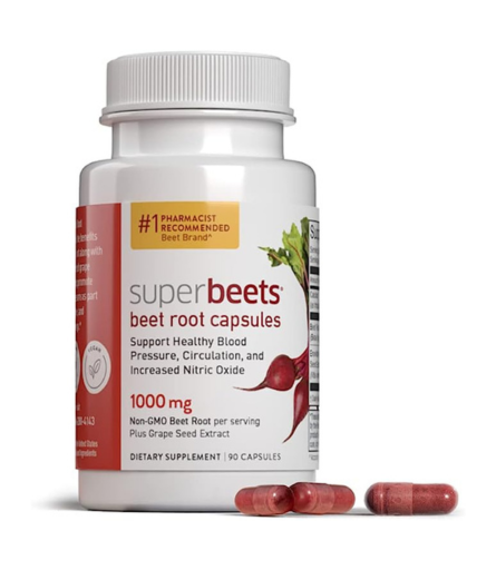 SuperBeets Beet Root Capsules