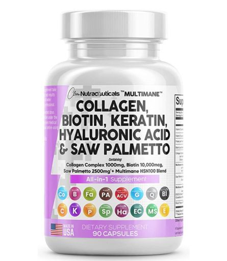 Collagen Hyaluronic Acid & Saw Palmetto