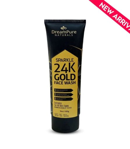 Dream Pure Sparkle 24K Gold  Face Wash