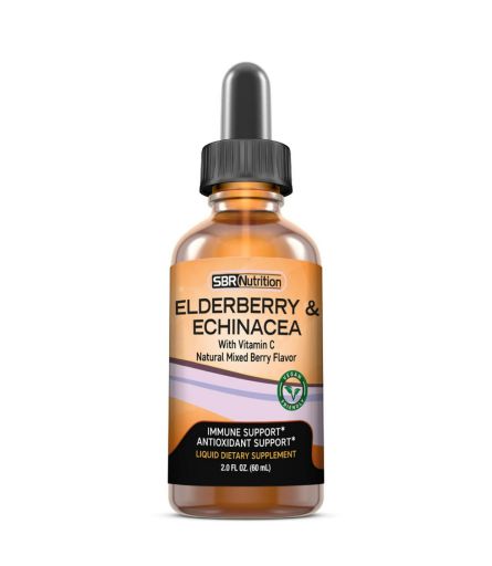 Sbr Nutrition Elderberry & Echinacea Liquid