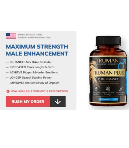 Truman Plus Performance Supplement