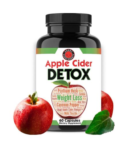 Apple Cider Detox Weight Loss Capsules