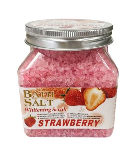 Bath Salt Whitening Scrub Strawberry