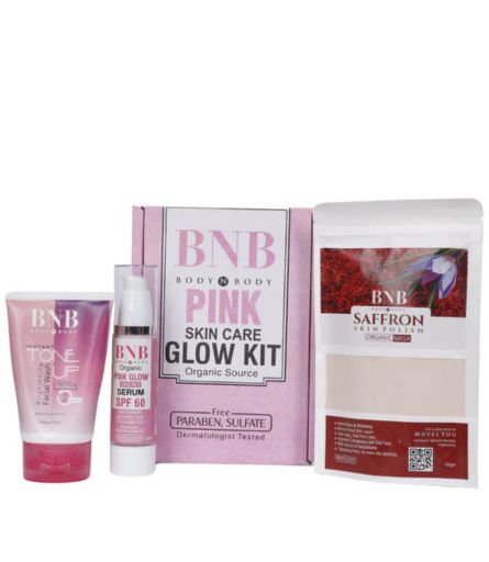BNB Pink Skin Care Glow Kit
