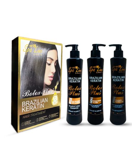 Spa Line Brazilian Keratin Hair Treatment
