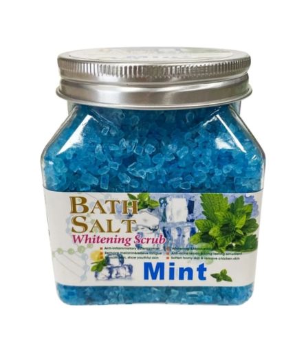 Bath Salt Whitening Scrub Mint