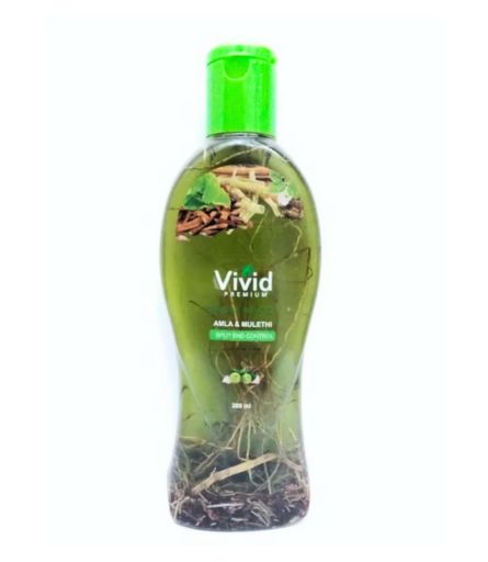 Vivid Amla & Mulethi Herbal Hair Oil