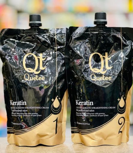 Quetee Keratin Straightening Cream