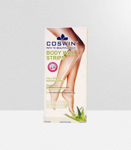Coswin Body Wax Strips For Dry Skin