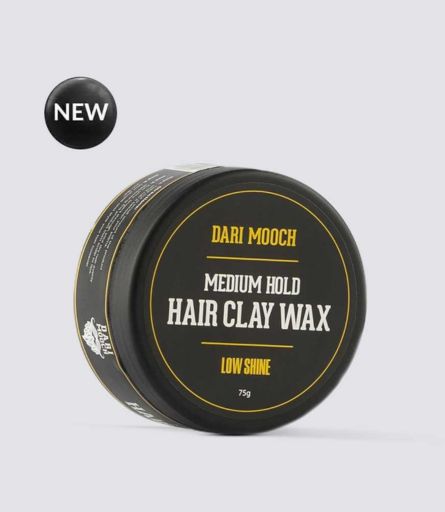 Dari Mooch Medium Hair Hold Clay Wax Low Shine