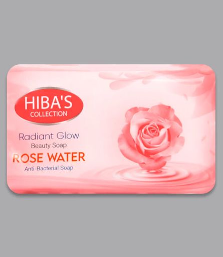 Hibas Collection Radiant Glow Rose Water Beauty Soap