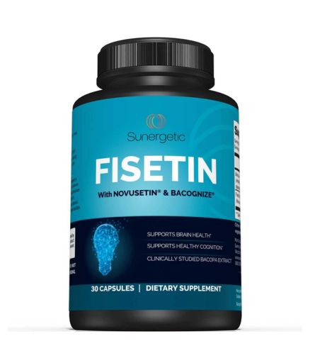 Sunergetic Fisetin With Novusetin & Bacognize