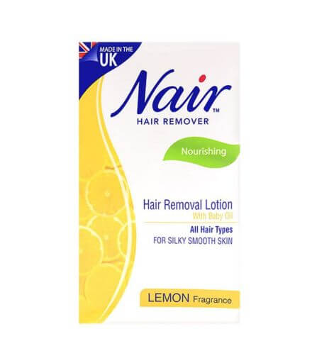 Nair Lemon Nourishing Hair Removal Lotion